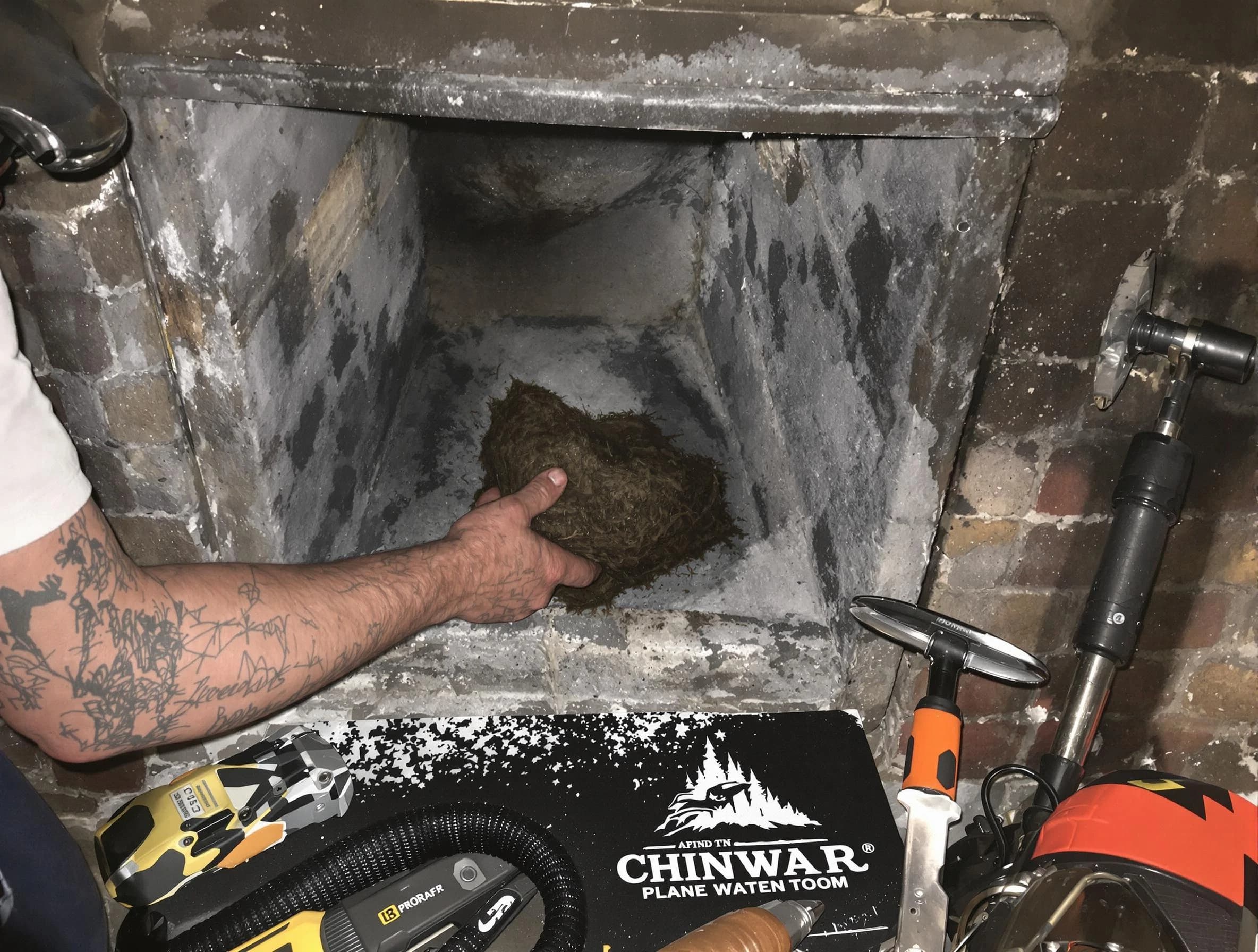 Dakota Ridge Chimney Sweep safely removing debris and screening chimney in Dakota Ridge, CO