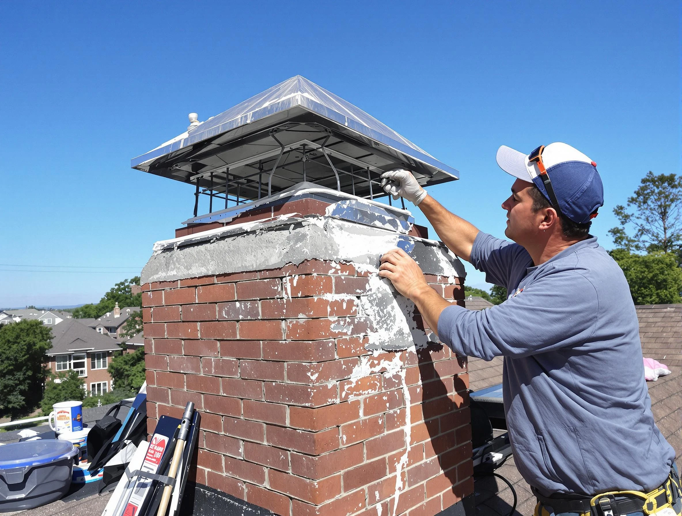 Chimney Crown Services in Dakota Ridge