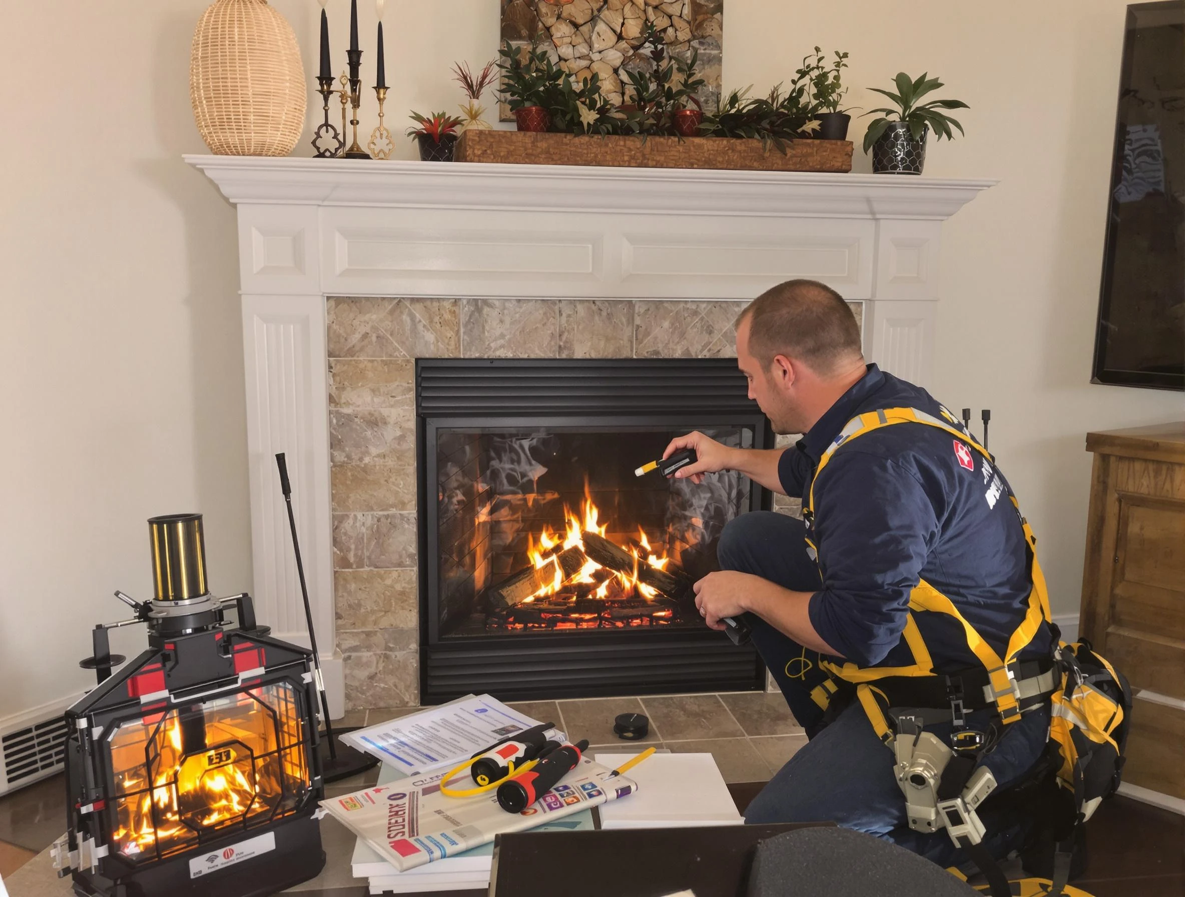 Safety-focused fireplace inspection by Dakota Ridge Chimney Sweep in Dakota Ridge, CO